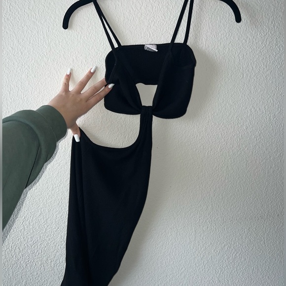 Luxe Dresses & Skirts - Black Cut Out Dress